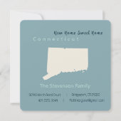 新しいホームコネチカット移動案内はがき (正面)