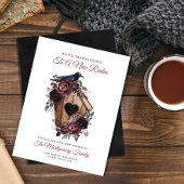 新しいホームゴシックフローラ移動告知カード 案内状