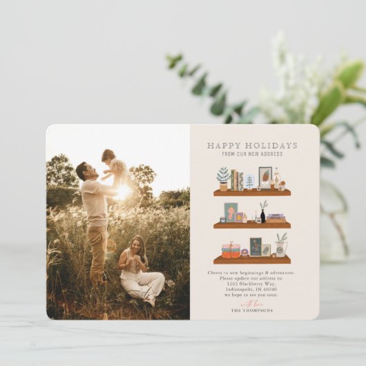 新しいホームシェルフ移動アナウンスの写真 シーズンカード (スタンド正面)