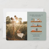 新しいホームシェルフ緑の動く発表の写真 シーズンカード (正面)