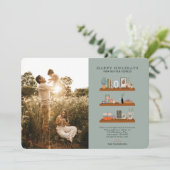 新しいホームシェルフ緑の動く発表の写真 シーズンカード (スタンド正面)