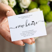 新しいホームシンプルスモダンクリプトの移動案内 ノートカード