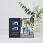 新しいホームスイートホーム引っ越しお知らせはがき 案内ポストカード (スタンド正面)