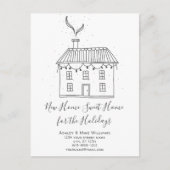 新しいホームスイートホーム移動アドレスのはがき 案内ポストカード (正面)