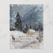 新しいホームスイートホーム移動アドレスのはがき 案内ポストカード (正面)