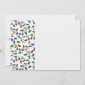 新しいホームストリングライトから聖降誕祭お目出とう 案内状 (裏面)