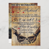 新しいホームデコーギフト |夫の手紙へ シーズンカード (正面/裏面)