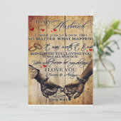 新しいホームデコーギフト |夫の手紙へ シーズンカード (スタンド正面)