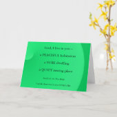 新しいホームバイブル聖句グリーティングカード カード (黄色い花)