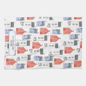 新しいホームパーソナライズされた キッチンタオル (横)