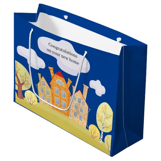 新しいホームパーティー ラージペーパーバッグ (正面アングル)