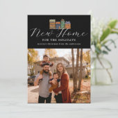 新しいホームフォトカードとスケッチ建物 シーズンカード (スタンド正面)