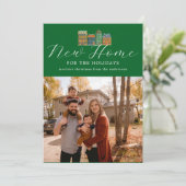 新しいホームフォトカードとスケッチ建物 シーズンカード (スタンド正面)