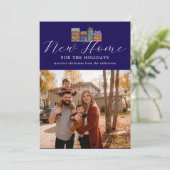 新しいホームフォトカードとスケッチ建物 シーズンカード (スタンド正面)