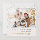 新しいホームフォトドゥードルスカンジナビアパインズムービング 案内状 (正面)