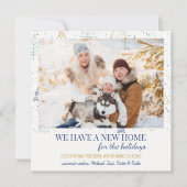 新しいホームフォトドールツリーアンドハウスムービング 案内状 (正面)