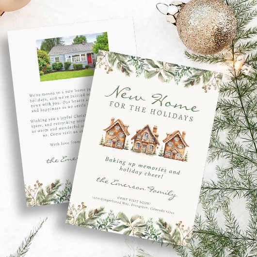 新しいホームフォトホリデーカード シーズンカード