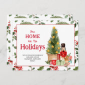 新しいホームフォーザホリデーズナツクラッカー 案内ポストカード (正面/裏面)