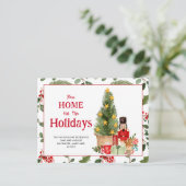 新しいホームフォーザホリデーズナツクラッカー 案内ポストカード (スタンド正面)