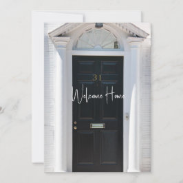 新しいホームフラットグリーティングカード カード