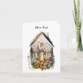 新しいホームフラワーアートカード カード (正面)