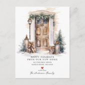 新しいホームフロントドアの移動 案内ポストカード (正面)