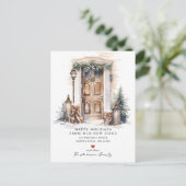 新しいホームフロントドアの移動 案内ポストカード (スタンド正面)