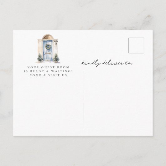 新しいホームフロントドアの移動 案内ポストカード (裏面)