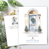 新しいホームフロントドアの移動 案内ポストカード