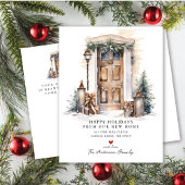 新しいホームフロントドアの移動 案内ポストカード