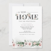 新しいホームフローラのアドレス変更の移動 案内状 (正面)