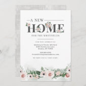 新しいホームフローラのアドレス変更の移動 案内状 (正面/裏面)