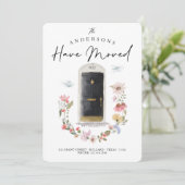 新しいホームブラックウォーターカラードアワイルドフラワーフローラ 案内状 (スタンド正面)