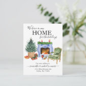 新しいホームホリデーズムービングアナウンスウォーターの色 案内ポストカード (スタンド正面)