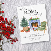 新しいホームホリデーズムービングアナウンスウォーターの色 案内ポストカード