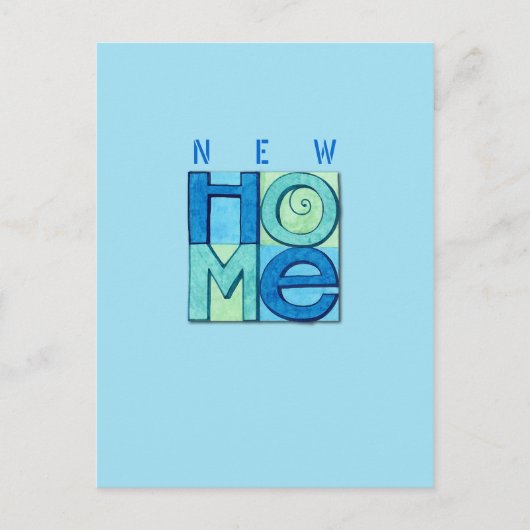 新しいホームポストカード 案内ポストカード (正面)