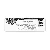 新しいホームミニマルヴィンテージ鍵ラベル ラベル (正面)