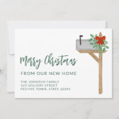 新しいホームメールボックスからのメリークリスマス 案内状 (正面)