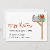 新しいホームメールボックスからのメリークリスマス 案内状 (正面)