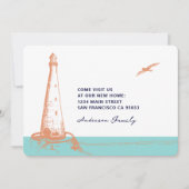 新しいホームモダン発航海の表カード (正面)