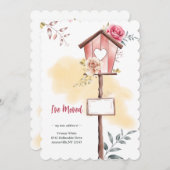 新しいホームラブの動きのお知らせ 招待状 (正面/裏面)