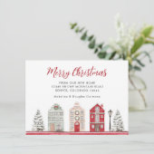 新しいホームレッドからミムナリストのメリークリスマス 案内状 (スタンド正面)