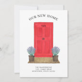 新しいホームレッドドアの移動 案内状 (正面)