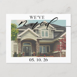新しいホーム写真の移動のお知らせ ポストカード