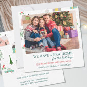 新しいホーム写真白っぽい松の木と家が動く 案内状