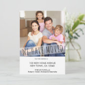 新しいホーム写真We移動スキニーフォント 案内状 (スタンド正面)