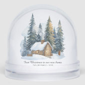 新しいホーム初めてのクリスマスのミニマル写真 (正面)