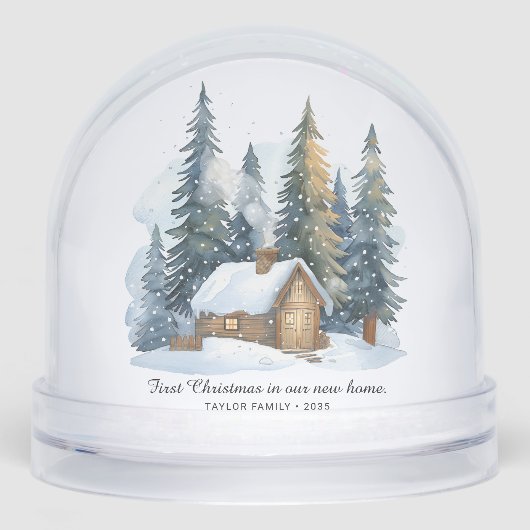 新しいホーム初めてのクリスマスのミニマル写真 (正面)