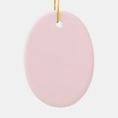 新しいホーム初めてのクリスマスジンジャーブレッド セラミックオーナメント (裏面)