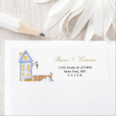 新しいホーム差出人住所ラベル ラベル (インサイチュ)